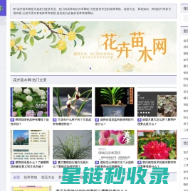 花卉苗木网_花草养殖_花语大全_养花知识_种花技巧